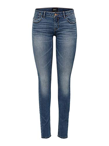 Only Onlcoral Superlow SK JNS BB Crya041 Noos Vaqueros Skinny, Azul (Dark Blue Denim Dark Blue Denim), 40/L32 (Talla del Fabricante: 32) para Mujer