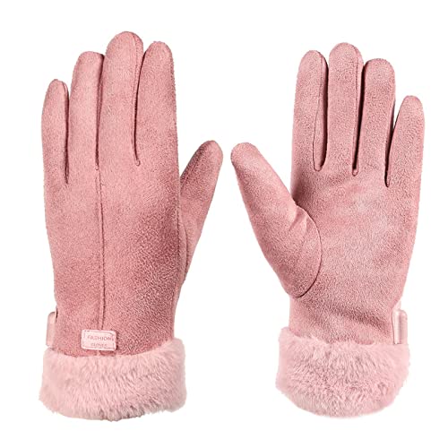 Oshhni Invierno Mujer Guantes térmicos Pantalla táctil con alimentación eléctrica Guantes de Ciclismo cálidos USB Dedo Completo para Deporte Motocicleta al - con termostato