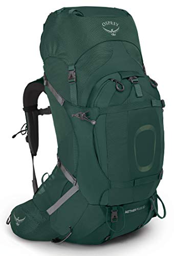 Osprey Aether Plus 60 Mochila, Adultos Unisex, AXO Green, L/XL