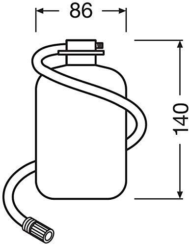 OSRAM TYREseal 450, sellador de neumáticos 450 ml, reparación de pinchazos