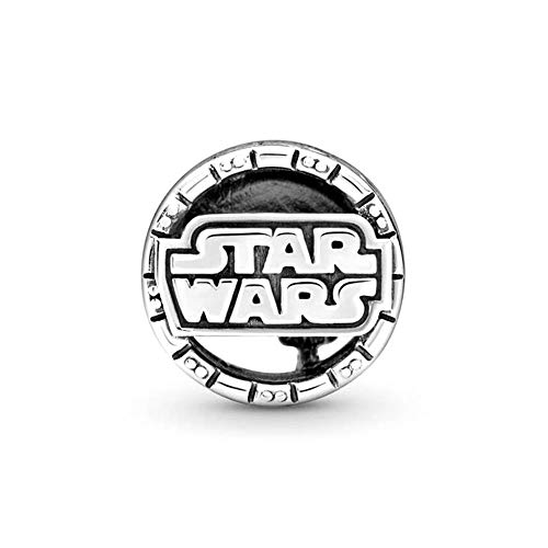 Pandora Star Wars 799245C00 - Abalorio abierto de plata de ley para pulseras Pandora Moments