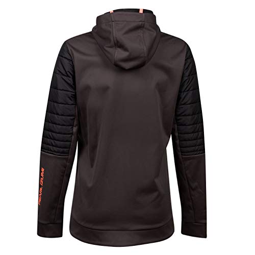 PEARL IZUMI - Chaqueta para mujer con aislamiento elevado AmFIB, color negro y fantasma, talla mediana