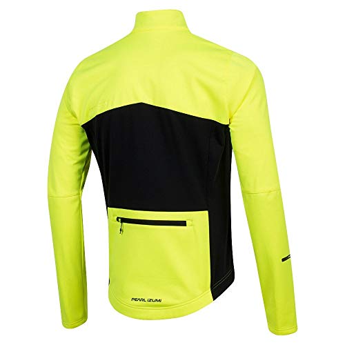 PEARL IZUMI Select Amfib Chaqueta Térmica, Hombre, Amarillo/Negro, S