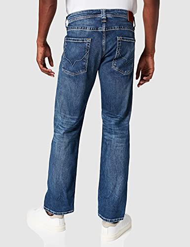 Pepe Jeans Cash Vaqueros para Hombre, Azul (11Oz Streaky Stretch Med Z23), 28W/30L