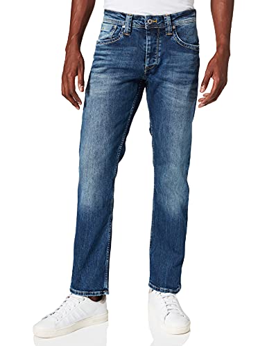 Pepe Jeans Cash Vaqueros para Hombre, Azul (11Oz Streaky Stretch Med Z23), 28W/30L