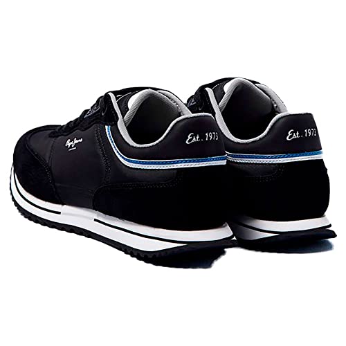 Pepe Jeans Tour Classic, Zapatillas Hombre, 999 Negro, 41 EU