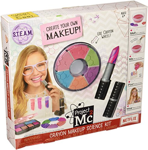 Project Mc2 Crayon Makeup Science Kit - Juguetes y kits de ciencia para niños (Beauty, 6 año(s), Chica, Multicolor, CE, 4864 pieza(s))