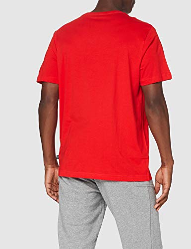 Puma Essentials SS M tee Camiseta de Manga Corta, Hombre, Rojo Red, XXL