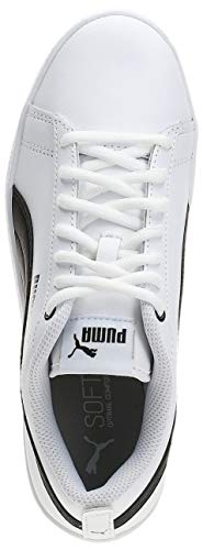 PUMA Smash Wns v2 L, Zapatillas Bajas, para Mujer, Blanco (Puma White-Puma Black), 39 EU