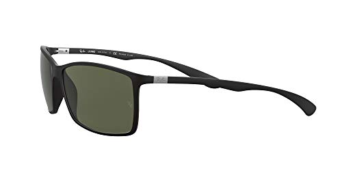 Ray-Ban Liteforce Gafas de Sol, Matte Black, 61 para Hombre