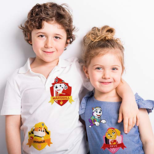 rche adhesivo para planchar con diseño de Paw patrol para niños, Parches Ropa 15 Coche Parches Ropa para planchar , chaquetas, chaquetas, mochilas, bufandas