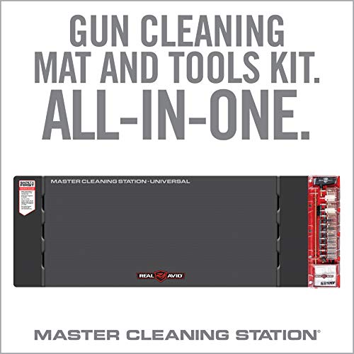 Real Avid Master Cleaning Station-Universal, Unisex Adulto, Carbón, no Size