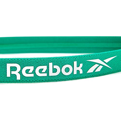 Reebok Marino, Verde, Gris Bandas de Pelo Deportivas-Azul (3 Pack), Unisex-Adult, One Size