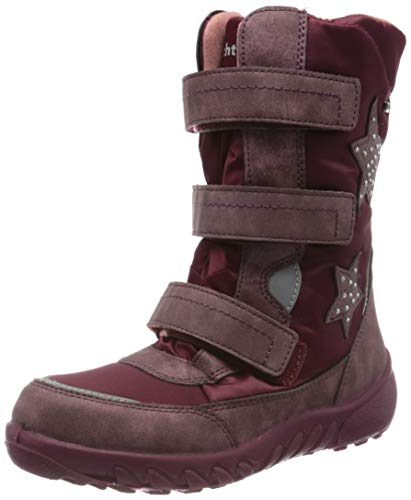 Richter Kinderschuhe Husky, Botas de Nieve Niños, Rojo (Port/Akz.Coquille 7400), 26 EU