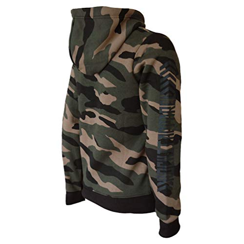 ROCK-IT Apparel® Sudadera con Capucha para Hombre Sudadera con Capucha de Camuflaje Urban Streetstyle Hoodie Tallas S-5XL RI1055 Color Verde Camuflaje XXL