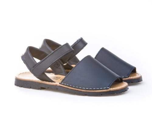 Sandalias Menorquinas para Niños y Niñas Unisex. Calzado infantil Made in Spain, garantia de calidad. (29, Azul Marino)