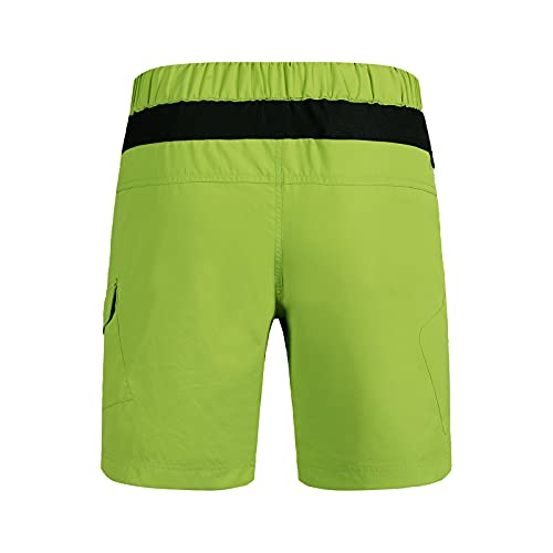 Santic Pantalones Cortos MTB Hombre Pantalones Cortos Ciclismo para Hombre Verde EU L