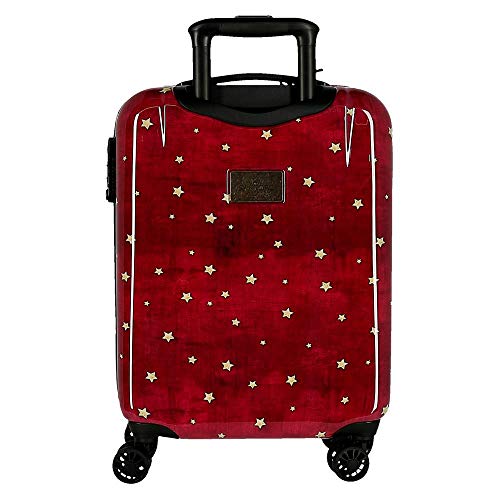 Santoro Gorjuss My Star Maleta de cabina Multicolor 40x55x20 cms Rígida ABS Cierre TSA 33L 2,6Kgs 4 Ruedas Dobles Equipaje de Mano