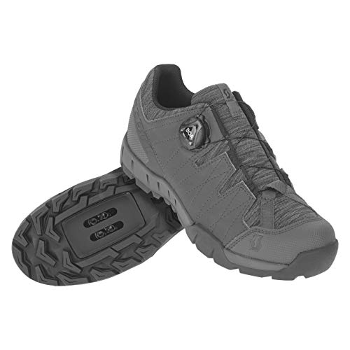 SCOTT 270606, Zapatillas Deportivas Trail Boa Dk Grey/Blck 47.0 Unisex Adulto