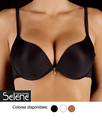 Selene - Sujetador Raquel, color negro, talla 85B