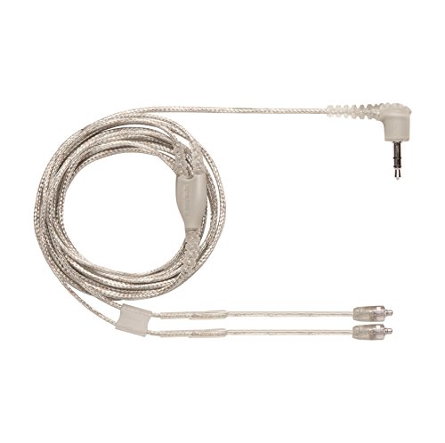 SHURE EAC64CLS - Cable de repuesto de 162 cm para auriculares in-ear SE, Transparente