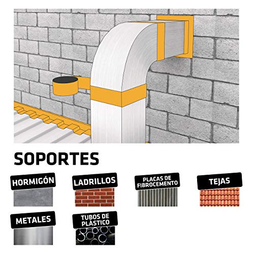 Sika Multiseal SG, Gris, Banda autoadhesiva bituminosa sobre soportes múltiples, para reparación de cubiertas y fisuras en edificios, 10 cmx 12m