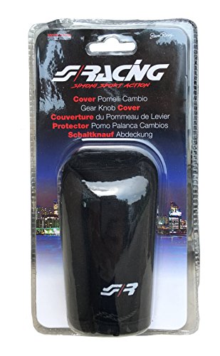 Simoni Racing GKC Cover Universal en Microfibra para Pomo palanca, Negro