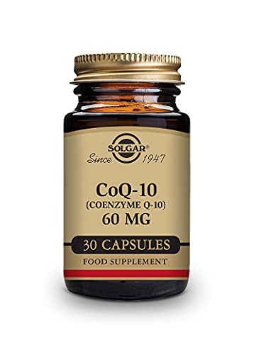 Solgar CoQ-10 (Coenzima Q-10) 60 mg Cápsulas vegetales - Envase de 30