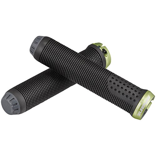 Spank Grips Spike 30 Asas montaña Unisex, Black/Green