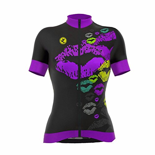 Sports Wear Bike Wear Designs Mujer Manga Corta Ciclismo Jersey Full Zip Humedad Wicking, Transpirable Running Tops - Bike Biking Shirt