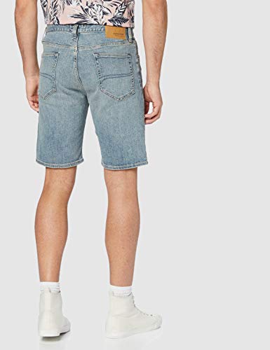 Superdry 02 Tyler Slim Short Pantalones Cortos, Azul (El Passo Vintage Blue X5x), 48 (Talla del Fabricante: 30) para Hombre