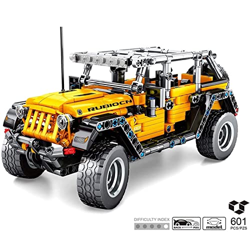 Technic Off-Road Vehicle Building Kit 8203, modelo de coche coleccionable para construir, los mejores regalos para niños y niñas de 6,7,8,9,10 años, compatible con Lego, 601 piezas estáticas, 26 * 12