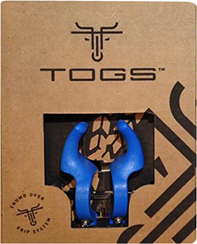 TOGS Zytel Acoples para Manillar MTB, Adultos Unisex, Azul, S