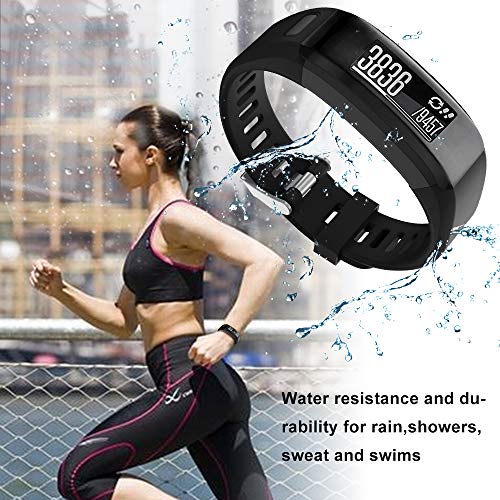 TOPsic Garmin Vivosmart HR Correa, Accesorios Banda de Reloj de Silicona Suave Ajustable Reemplazo diseñado para Garmin Vivosmart HR Smart Sport Reloj (no rastreador)