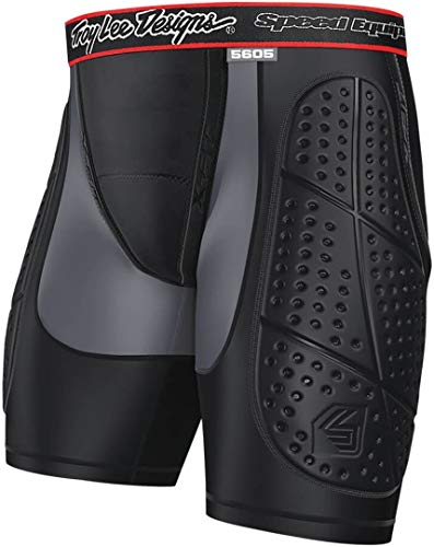 Troy Lee lps5605 my16 Protección Pantalones Cortos, Unisex, LPS5605 MY16, Negro