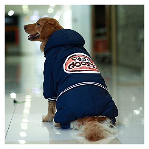 TTCI-RR Vestiti per Cani Chaqueta de vellón Big Dog Invierno Gruesa del Vuelo Ropa for Perros con Capucha Perro de Mascota Capa de la Chaqueta for la pequeña/Grande Perros Husky Pastor alemán