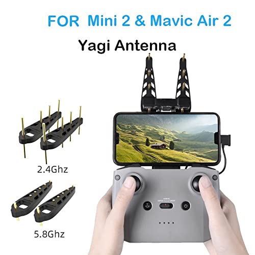 UAV Antena Yagi For Mini 2 Amplificador De Antena Booster For Mini/For Mavic 2 / Pro Mavic/Aire/For Mavic AIR2 For FIMI X8 Se Extensor De Rango De Antena (Color : 5.8GHZ Universal)