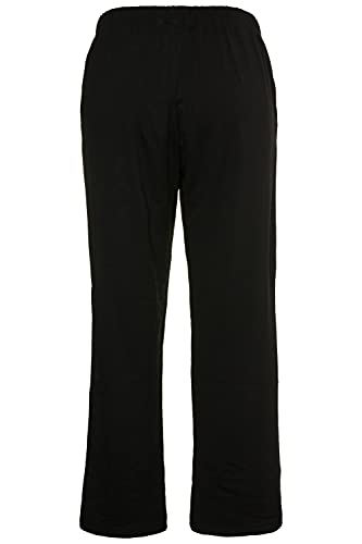 Ulla Popken Hose, Bootcut, Pantalones para Mujer, Negro (Schwarz 10), 62