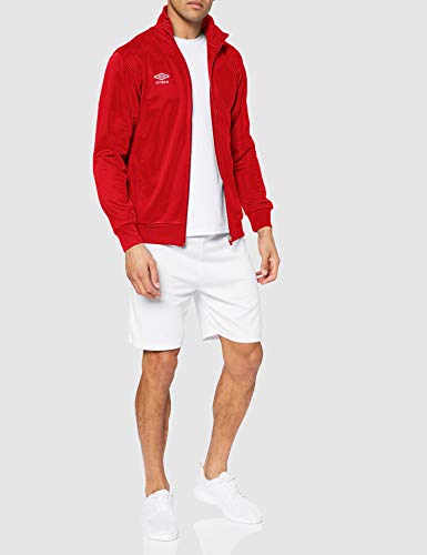 UMBRO Freedom Chaqueta, Hombre, Rojo, M