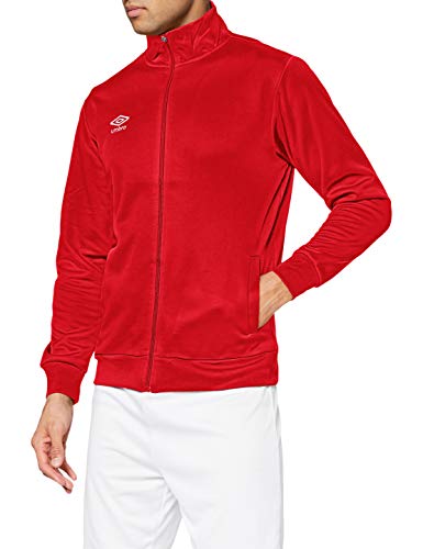 UMBRO Freedom Chaqueta, Hombre, Rojo, M