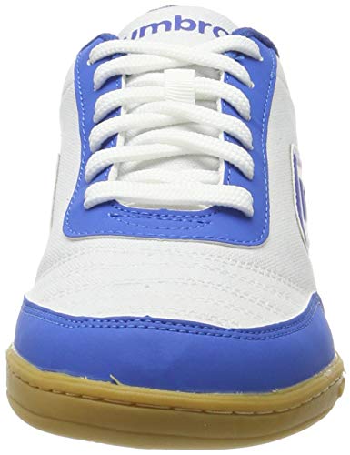 Umbro Futsal Street V, Zapatillas Hombre, Blanco (White/TW Royal/Electric Blue/Blazing Yellow Fnw), 42.5 EU