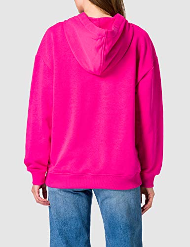 United Colors of Benetton Maglia C/CAPP. M/L 3bmre2271 Sudadera con Capucha, Fucsia 3l5, Mujer