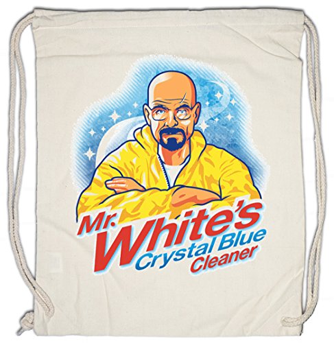 Urban Backwoods Mr. White's Crystal Blue Cleaner Bolsa de Cuerdas con Cordón Gimnasio