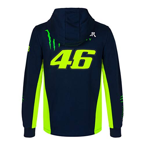 Valentino Rossi Lana Replica 46 Monster Energy,XL,Azul,Hombre