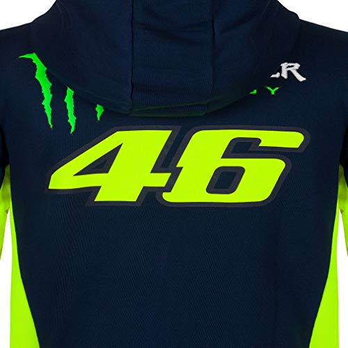 Valentino Rossi Lana Replica 46 Monster Energy,XL,Azul,Hombre