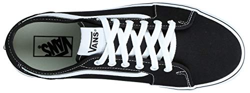 VANS Filmore Decon, Zapatillas Hombre, Negro Canvas Black/White 187, 46 EU