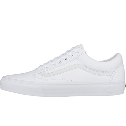 Vans Old Skool, Zapatillas Unisex Adulto, Blanco (True White W00), 37