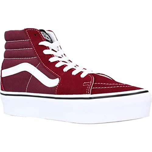 VANS SK8 HI Platform Zapatos Deportivos para Mujer Burdeos VN0A3TKNQSQ1