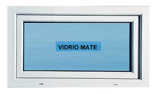 Ventana Pvc 800x500 Abatible (Golpete) Climalit Mate