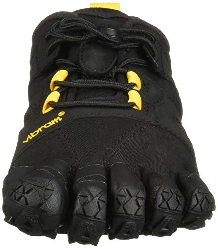 Vibram Fivefingers V 2.0, Zapatillas de Trail Running Mujer, Negro (Black/Yellow Black/Yellow), 40 EU